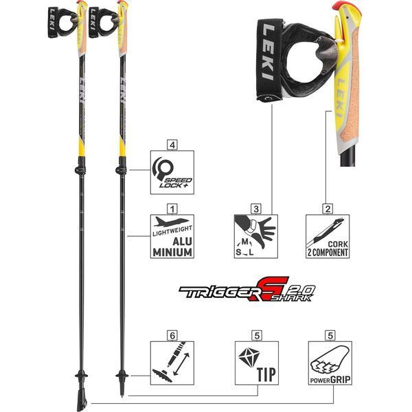 LEKI Spin Shark SL 650 26141 фото